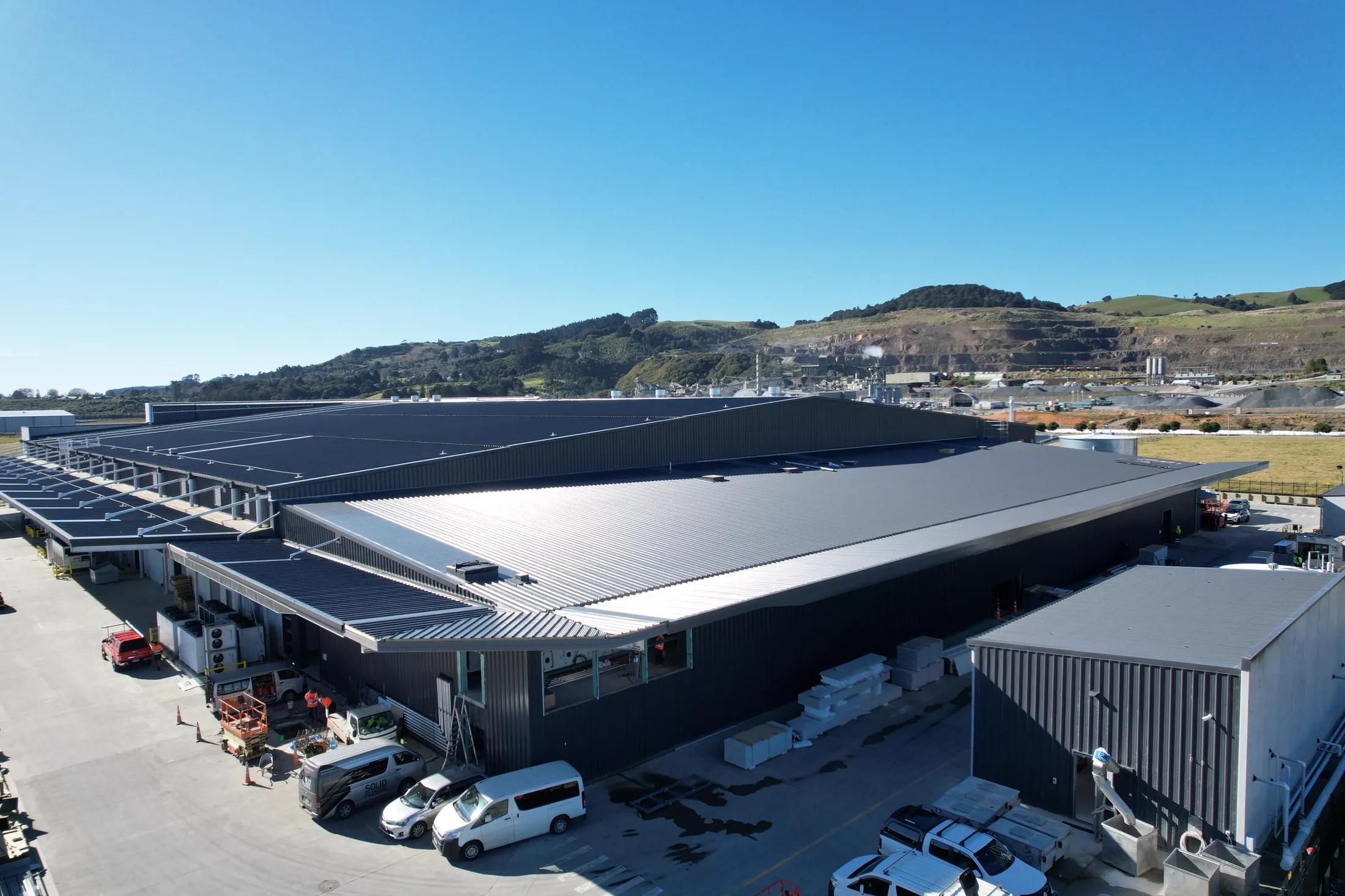 Large industrial factory building on Bill Stevenson Drive in Drury